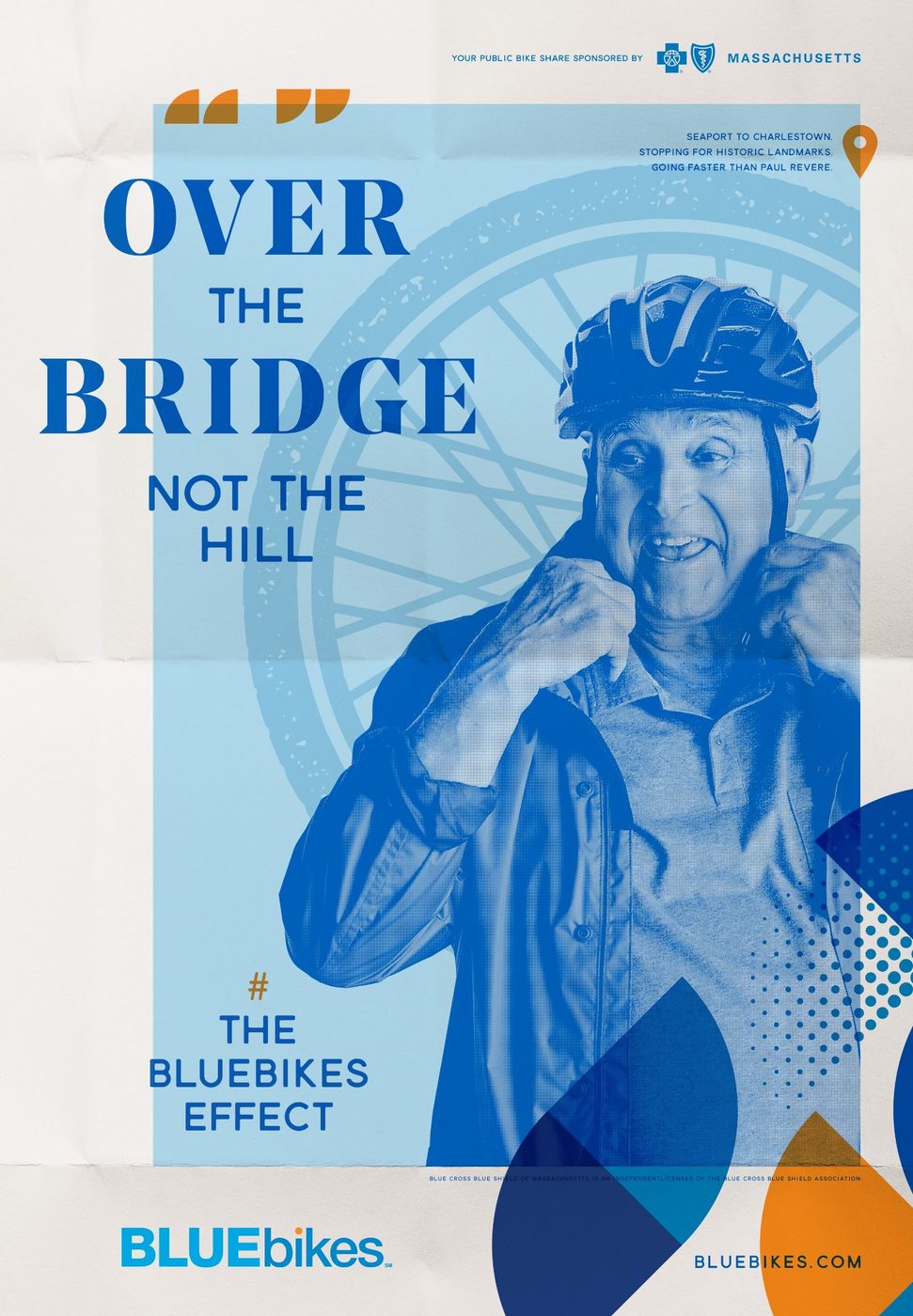 Blue Cross Blue Shield — Blue Bikes Billboard