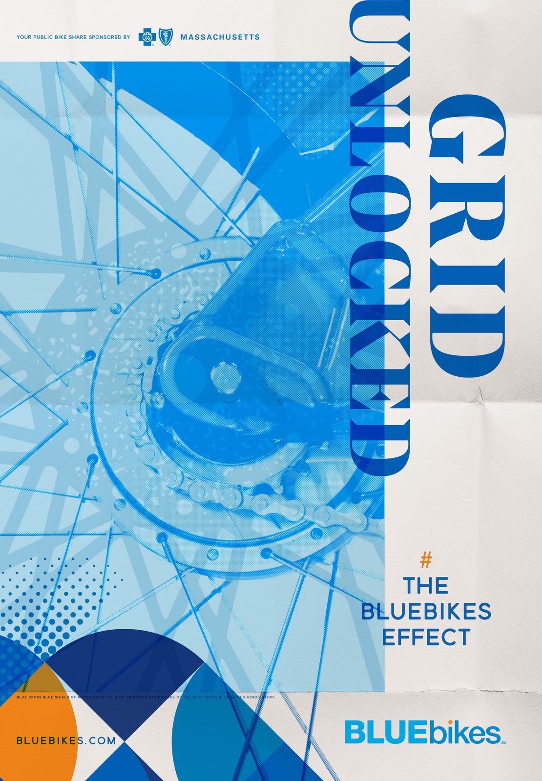 Blue Bikes Shelter Poster