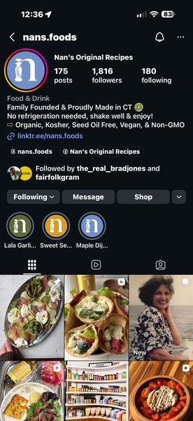 @nans.foods Instagram