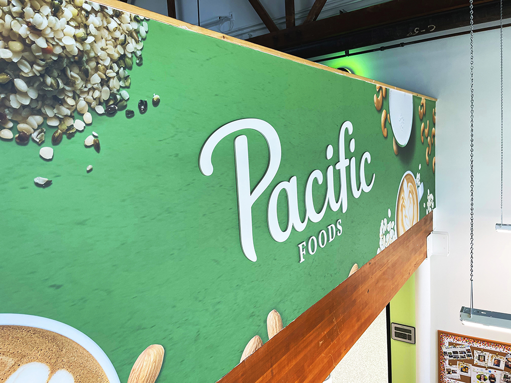 Pacific Foods Entrance Mural
