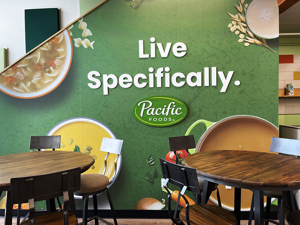 Pacific Foods Live Specifically Wall
