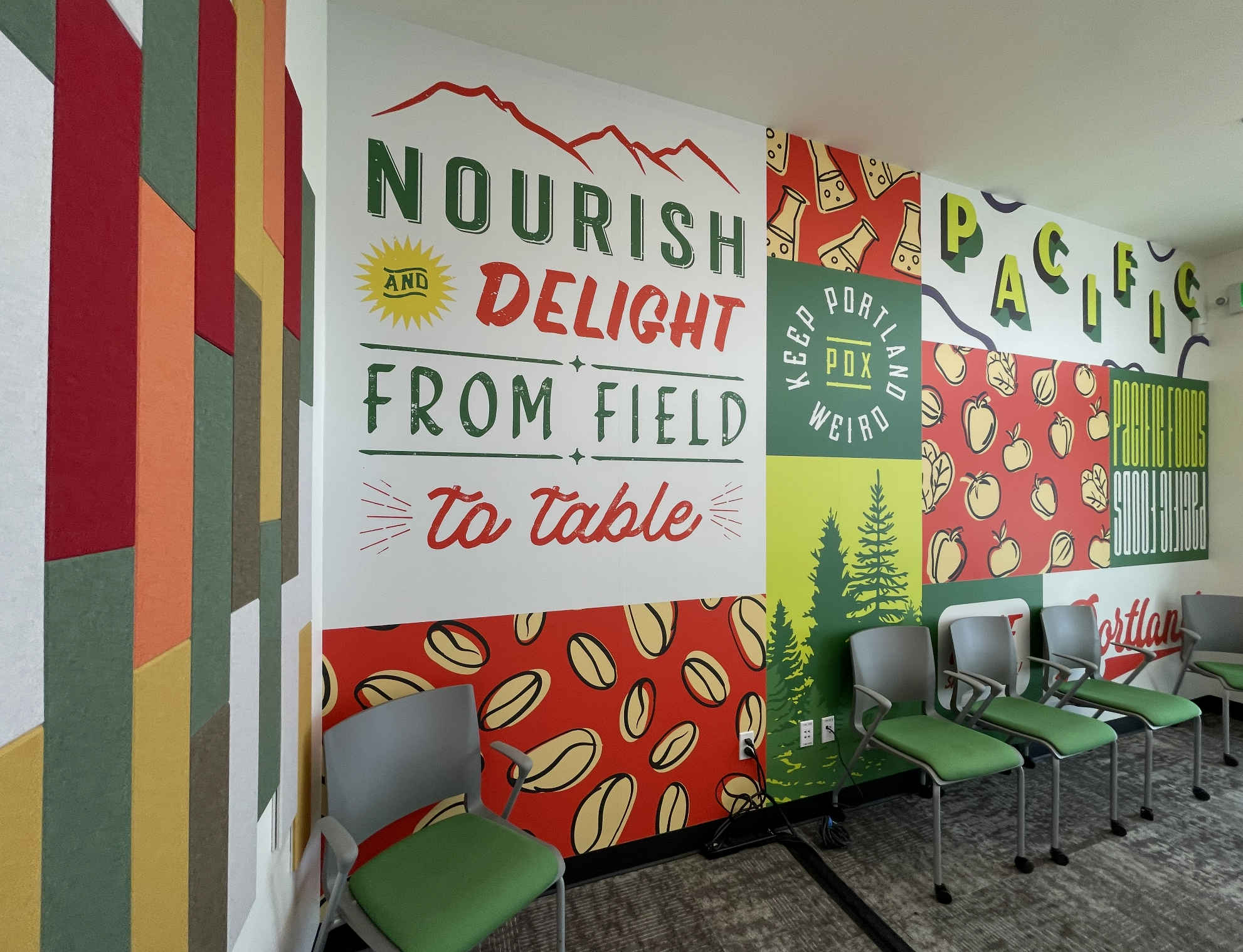 Pacific Foods Nourish Mural Angle