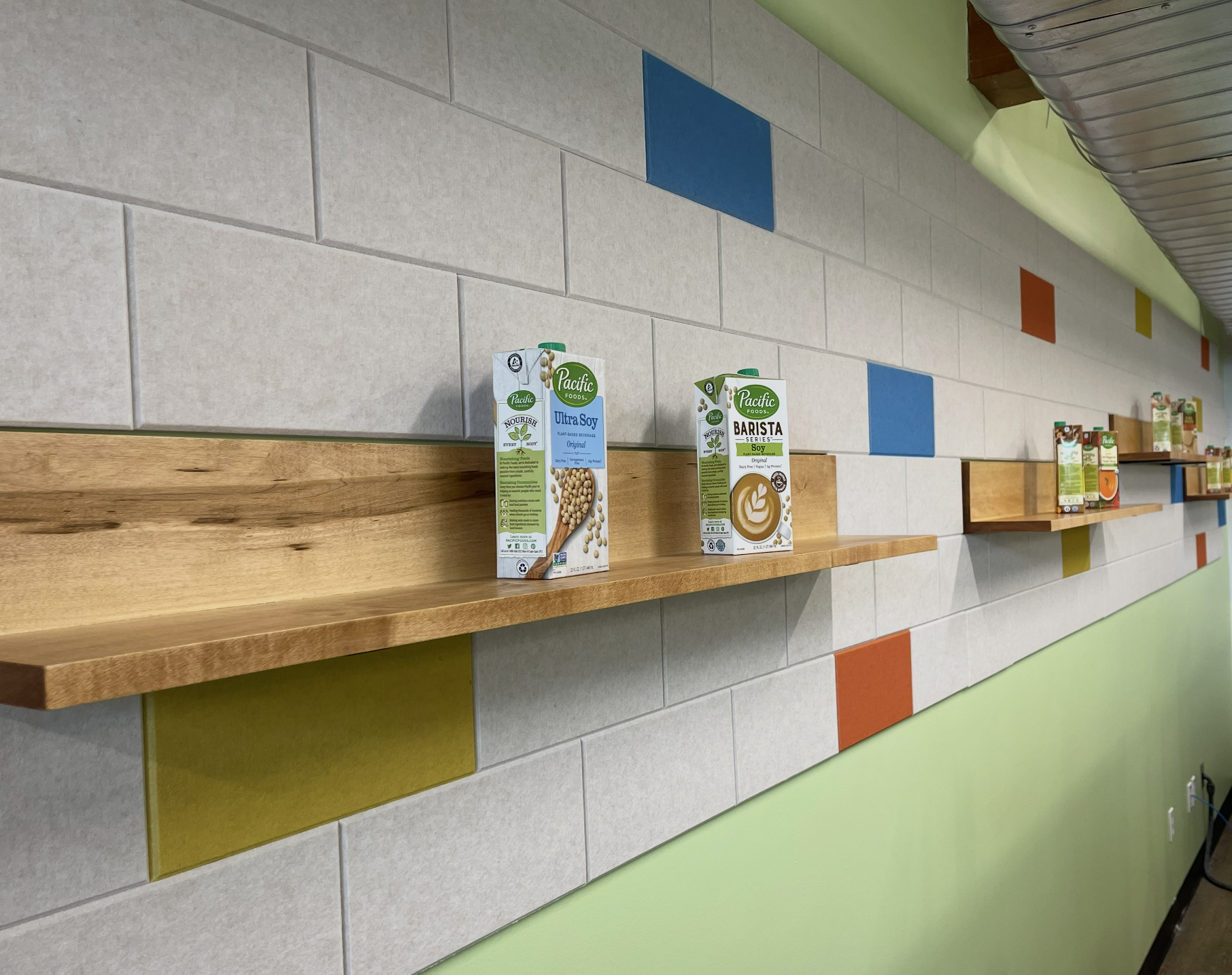 Pacific Foods Product Shelving