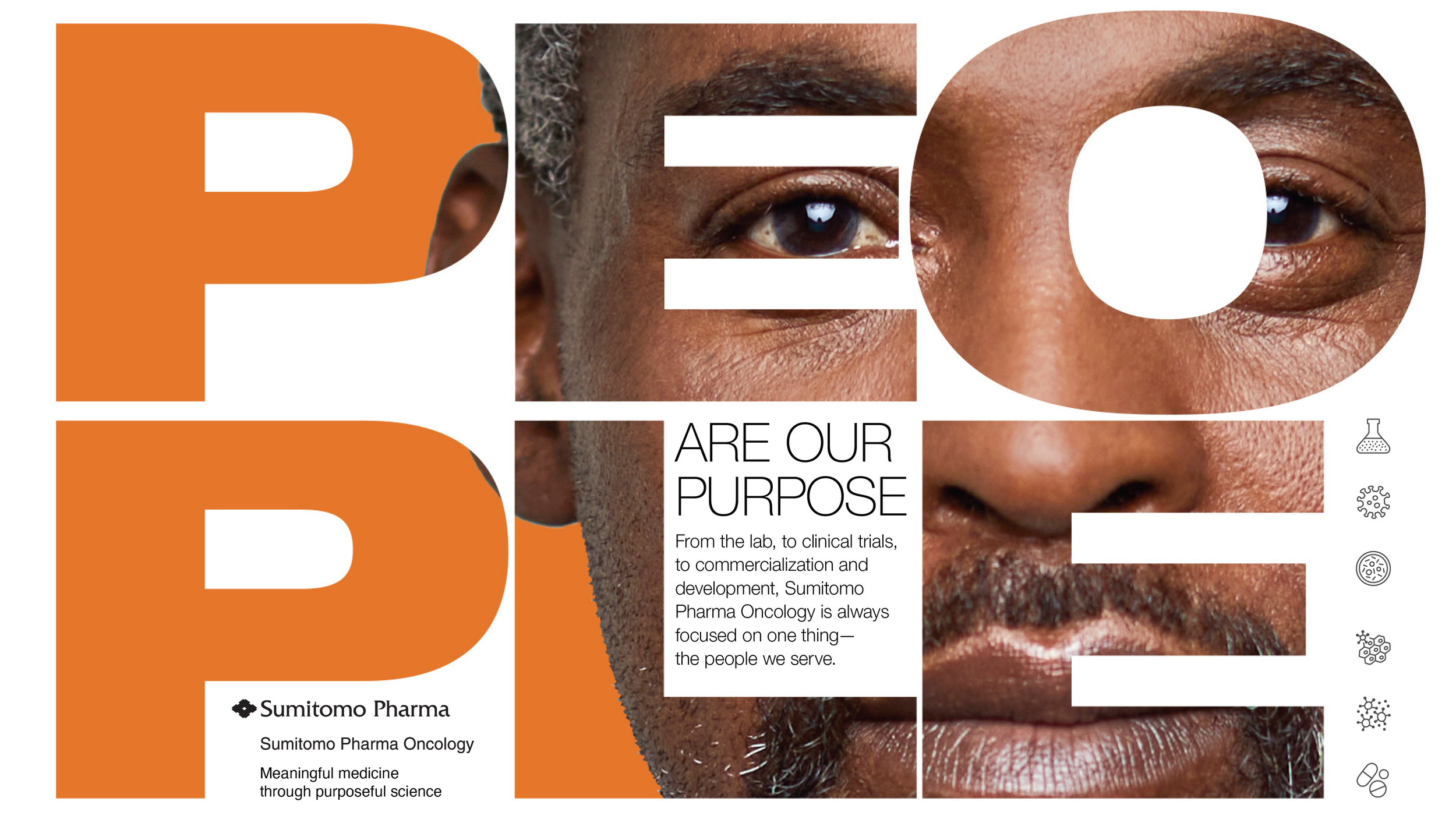 People Are Our Purpose — orange