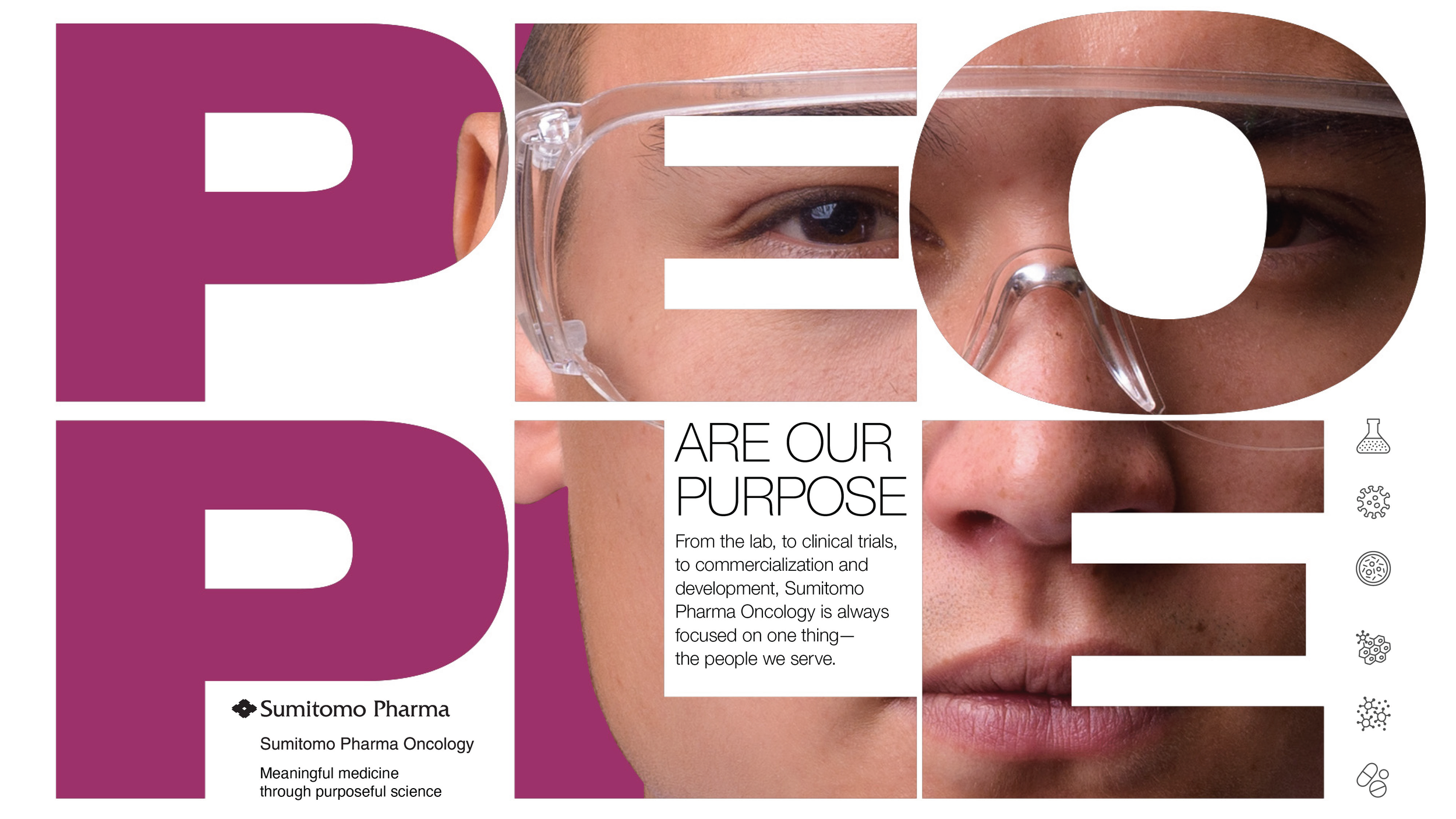 People Are Our Purpose — pink