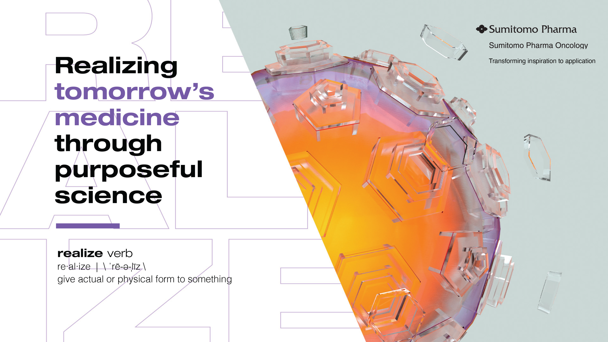 Realizing tomorrow's medicine through purposeful science